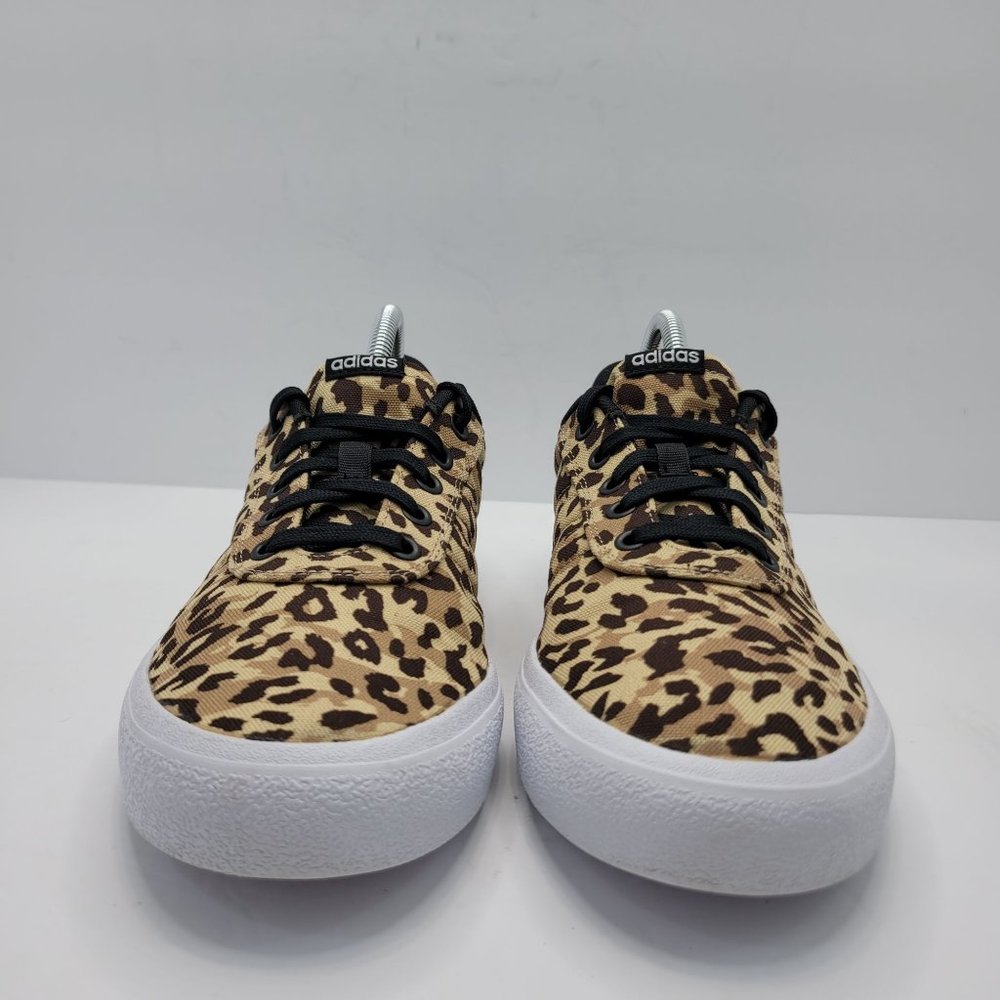 Adidas Vulcraid 3R Cheetah Women's SB Shoes Brown Black GW9185 US Size 9.5 - Picture 3 of 8